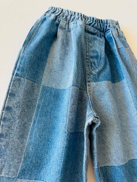 Laciel denim bloklu balon Jean